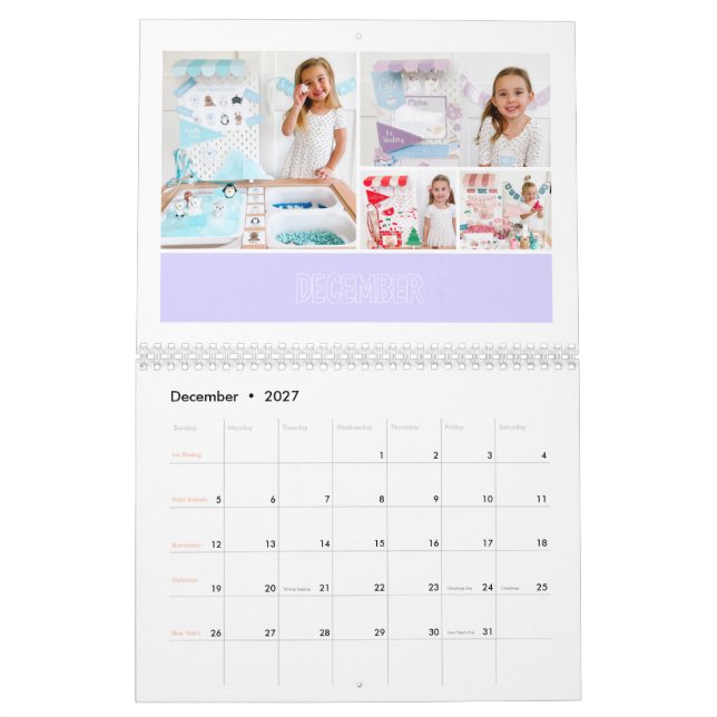 Kalender der sensorischen Wiedergabe 2025 (Dez 2027)