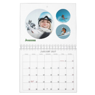 Kalender, der Spaß, Freunde, Familie und Hunde fei Kalender