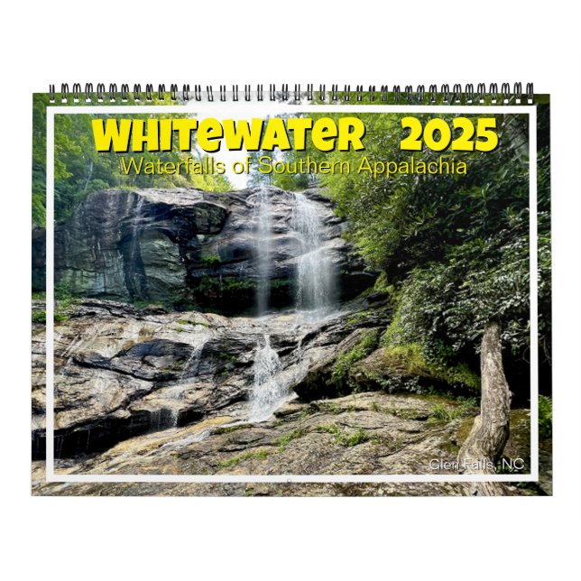 Kalender der südlichen Wasserfälle 2025 (Titelbild)