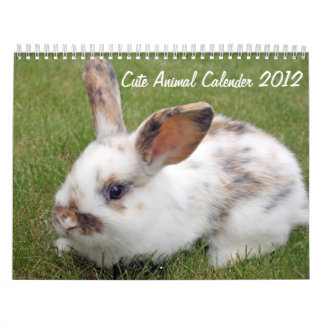 Kalender der süßen Tiere 2012