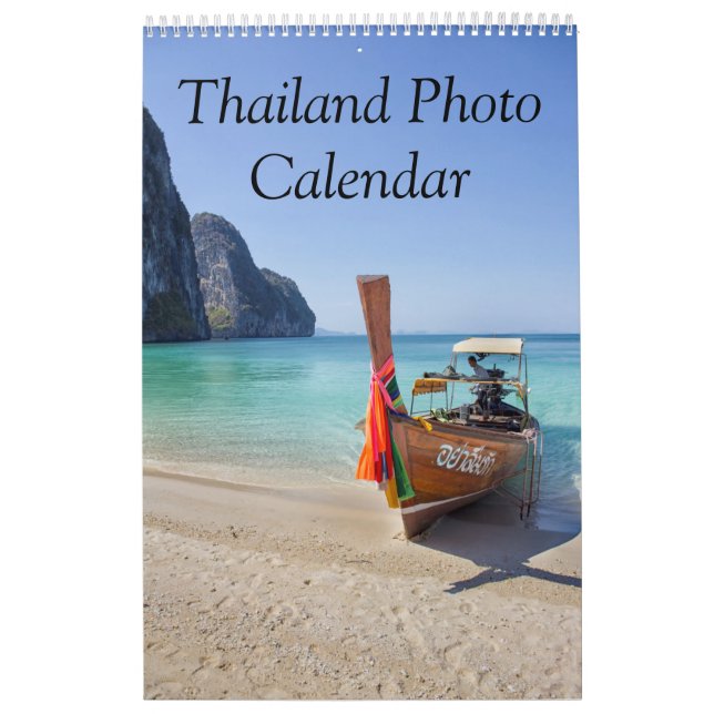 Kalender der thailändischen Fotos (Titelbild)