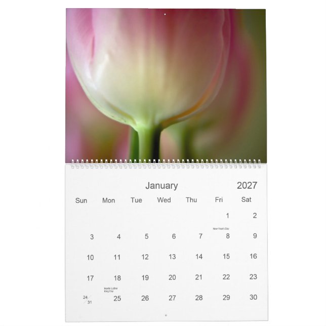 Kalender der Tulpe-2010 (Jan 2027)