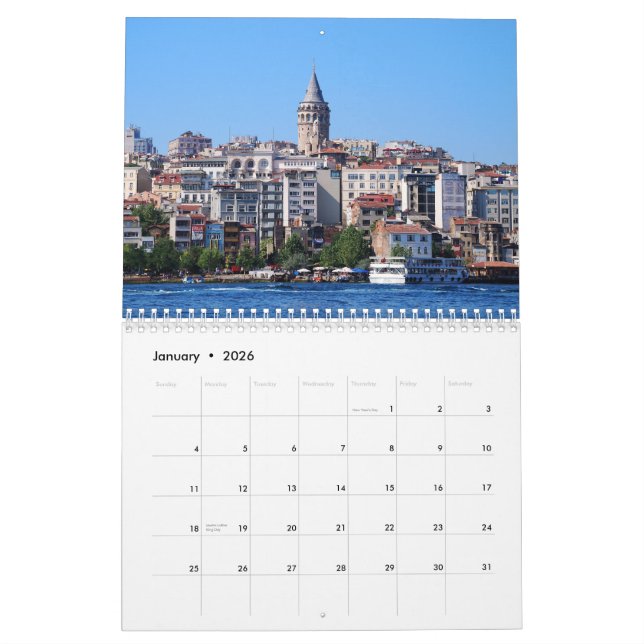 Kalender der Türkei 2012 (Jan 2026)