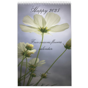 Kalender der vier Jahreszeiten 2025 Blume
