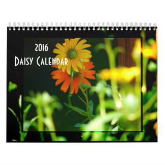 Kalender des Gänseblümchens 2016