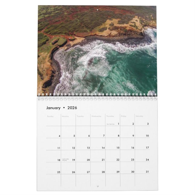 Kalender des Hawaiianer-2015 (Jan 2026)