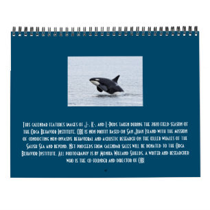 Kalender des südlichen Killerwals 2021