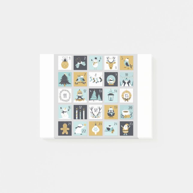 Kalender drucken post-it klebezettel (Vorderseite)