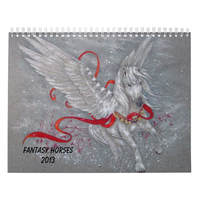 Kalender -- Fantasie-Pferde 2013 (Titelbild)
