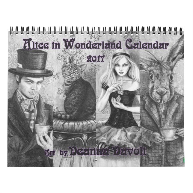 Kalender-feenhafte Geschichte der Alice im Kalender (Titelbild)