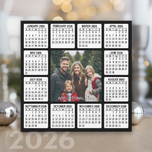 Kalender - Foto im Zentrum der Ferienkarte