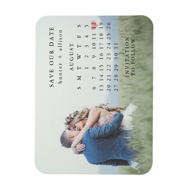 Kalender-Foto-Magnet Magnet (Vertikal)