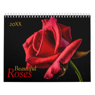 Kalender für benutzerdefinierte Rose   Bearbeitbar