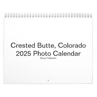 Kalender für das Foto mit Schaltflächen - 2025