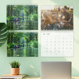 Kalender für die Chic-Kalligraphie der Familie 202