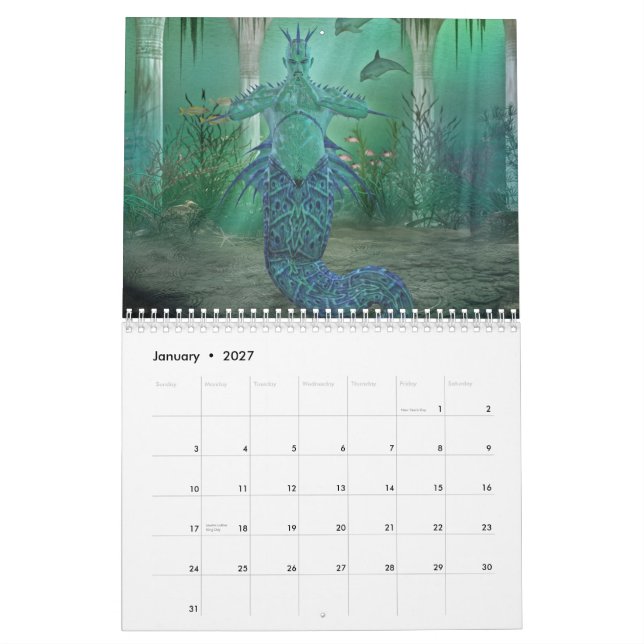Kalender für Freunde der Fantasie (Jan 2027)