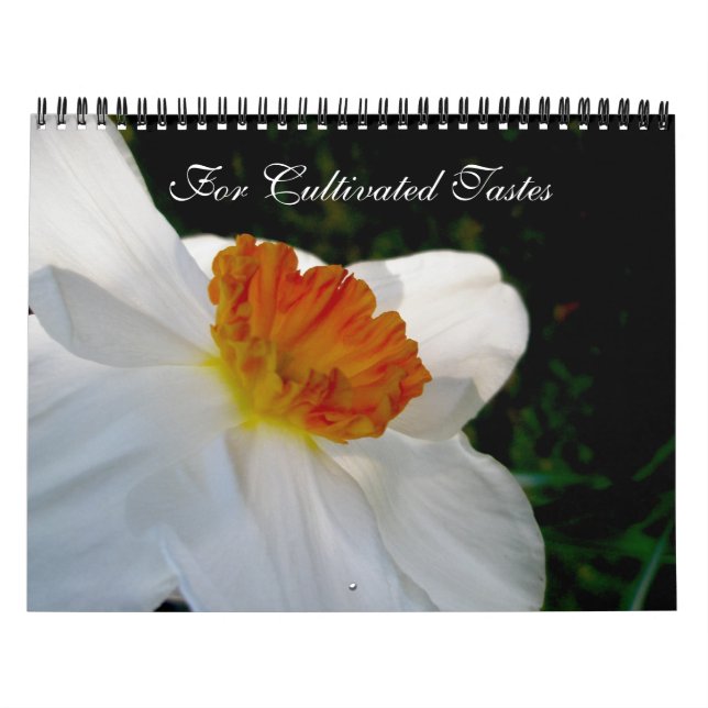 Kalender für kultivierte Blumengeschmäcke (Titelbild)