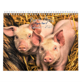 Kalender für Schweine und Ferkel - 2023