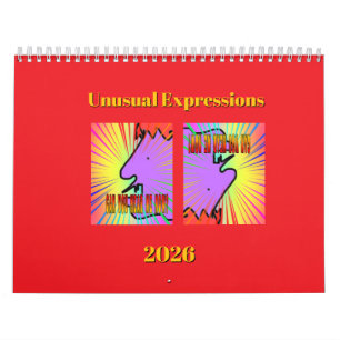 Kalender für ungewöhnliche Ausdrücke