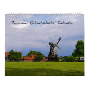 Kalender Galerieholländer Windmühlen