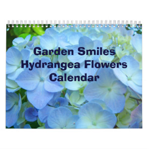 Kalender Garten Lächeln Hortensien Blumen Geschenk