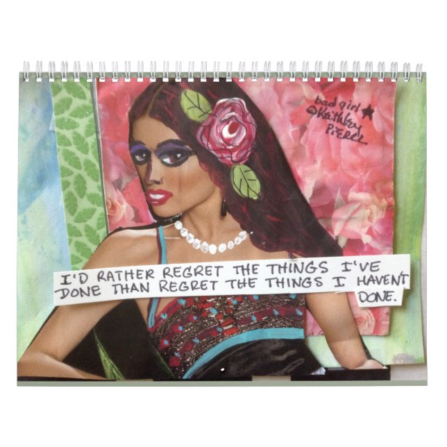 KALENDER GEFÜLLT MIT SCHLECHTER MÄDCHEN-KUNST (Titelbild)