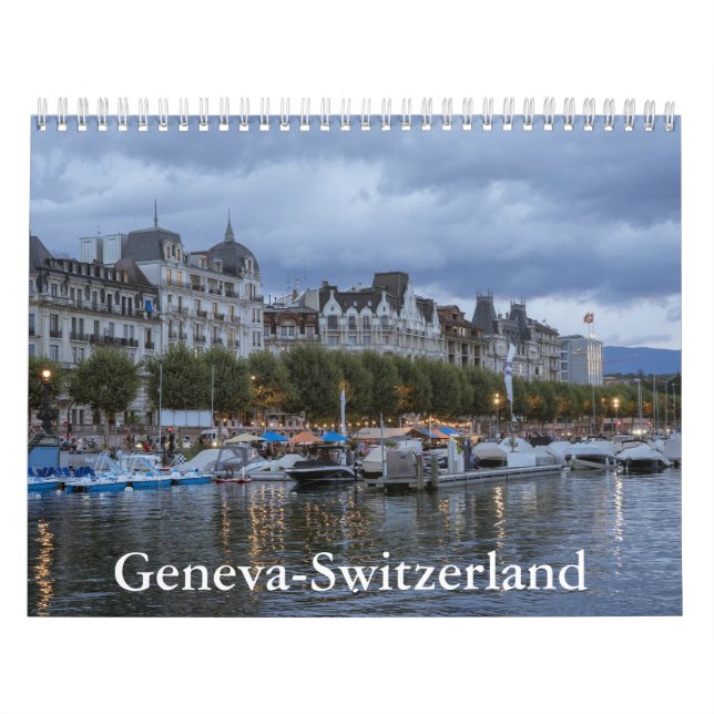 Kalender Genf-Schweiz (Titelbild)