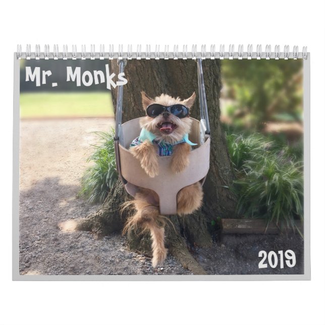 Kalender Herr-Monks 2019 (Titelbild)