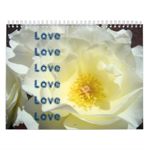 Kalender individuell Rosen Blumen Liebe Liebe Lieb