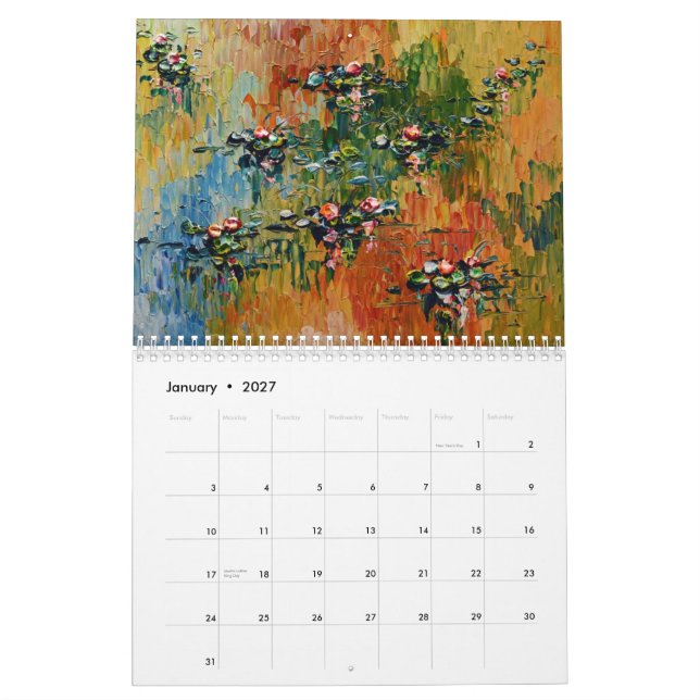 Kalender Isabelle Dupuy Künstler-2014 (Jan 2027)