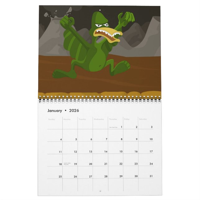 Kalender JakeWozniak.com 2013 (Jan 2026)