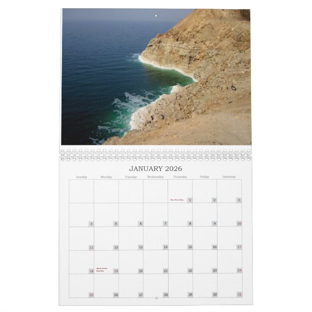 Kalender Jordaniens 2012 (Jan 2026)