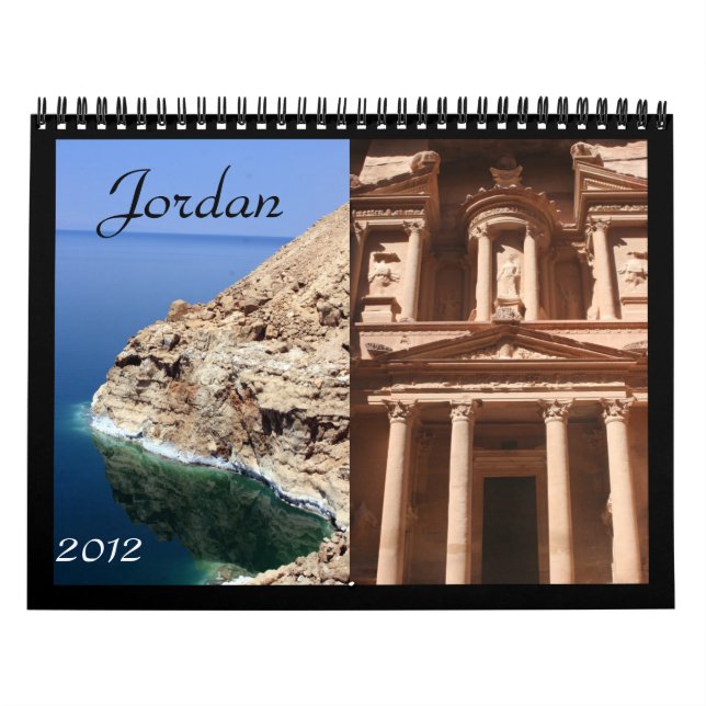 Kalender Jordaniens 2012 (Titelbild)