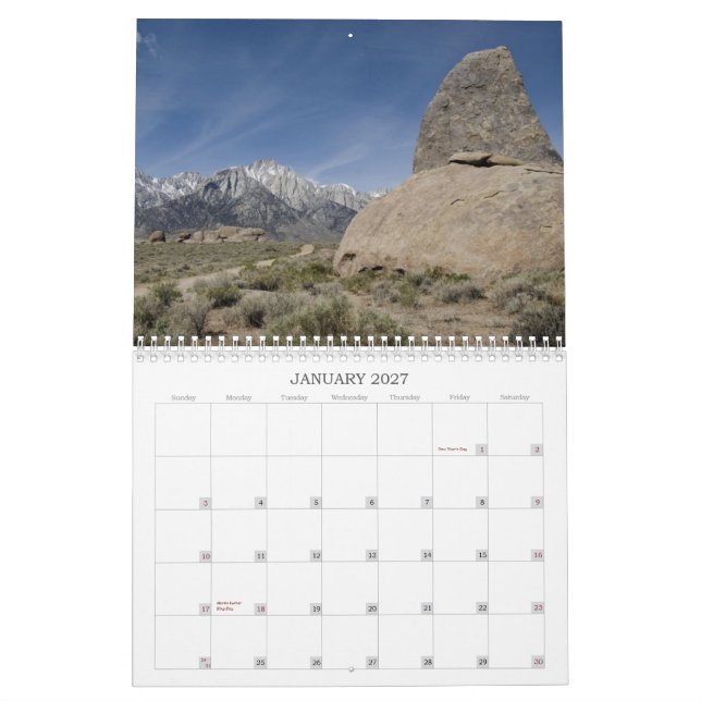 Kalender Kaliforniens 2012 (Jan 2027)