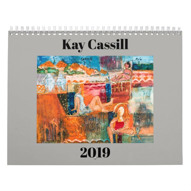 Kalender Kays Cassill 2019 - Cote d'Azur Reihe (Titelbild)
