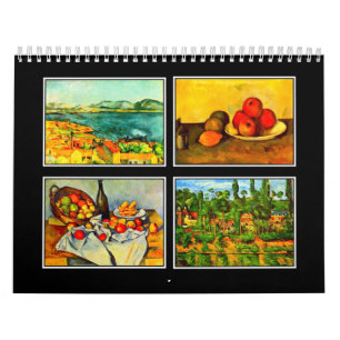 Kalender-Klassisch/Vintag-Paul Cezanne Kalender