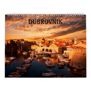 Kalender Kroatiens Dubrovnik