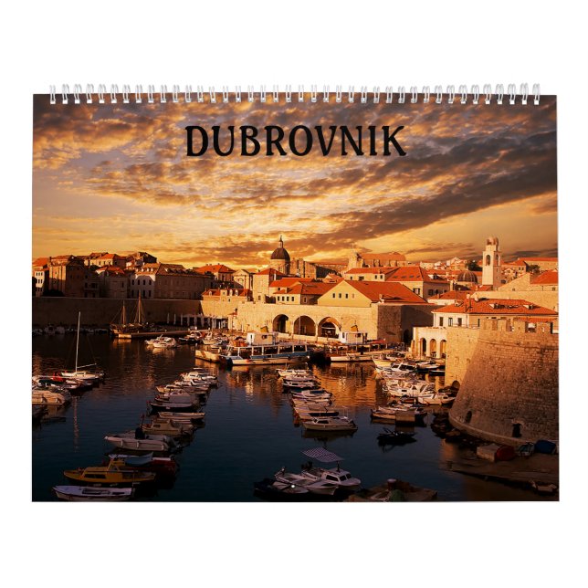 Kalender Kroatiens Dubrovnik (Titelbild)