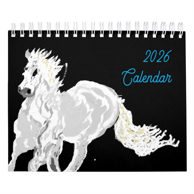 Kalender :  Liebe zu Pferden (Titelbild)