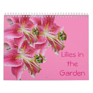 Kalender - Lilien im Garten