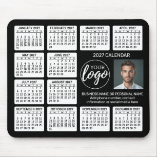 Kalender - Logo, Foto Geschäft Mousepad