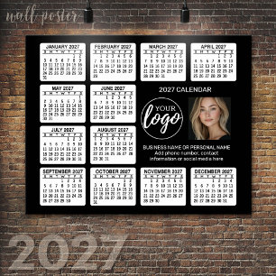 Kalender - Logo, Foto Poster