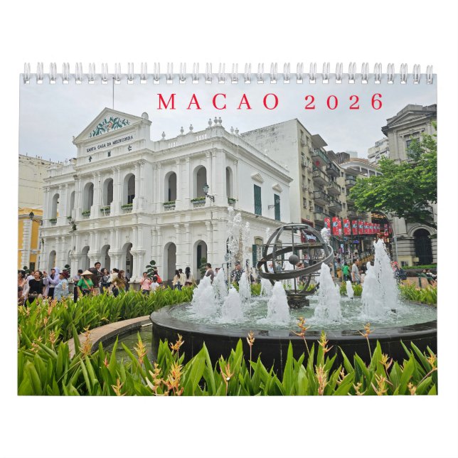 Kalender Macao 2026 (Titelbild)