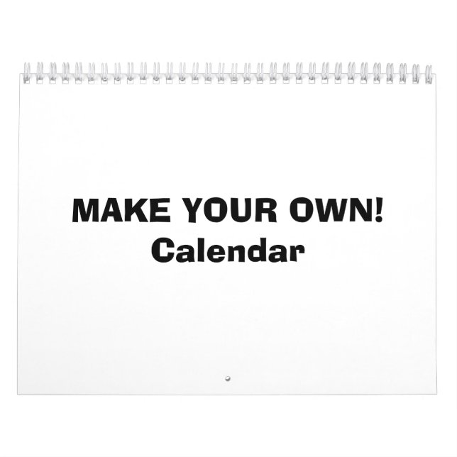 KALENDER - MACHEN SIE IHRE SELBST! (Titelbild)