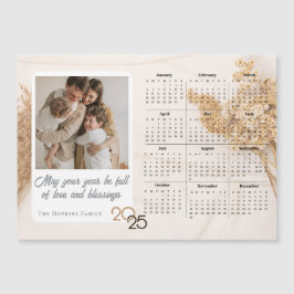 Kalender-Magnet für neutrale Urlaubskarten mit ben Magnetkarte