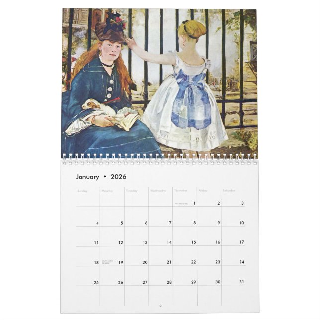 Kalender Manet Kunst-2013 (Jan 2026)