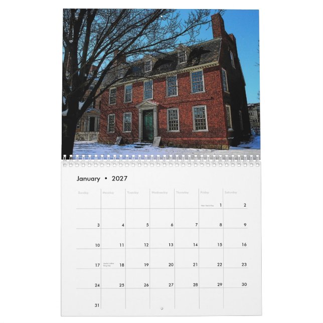 Kalender Massachusetts 2010 (Jan 2027)