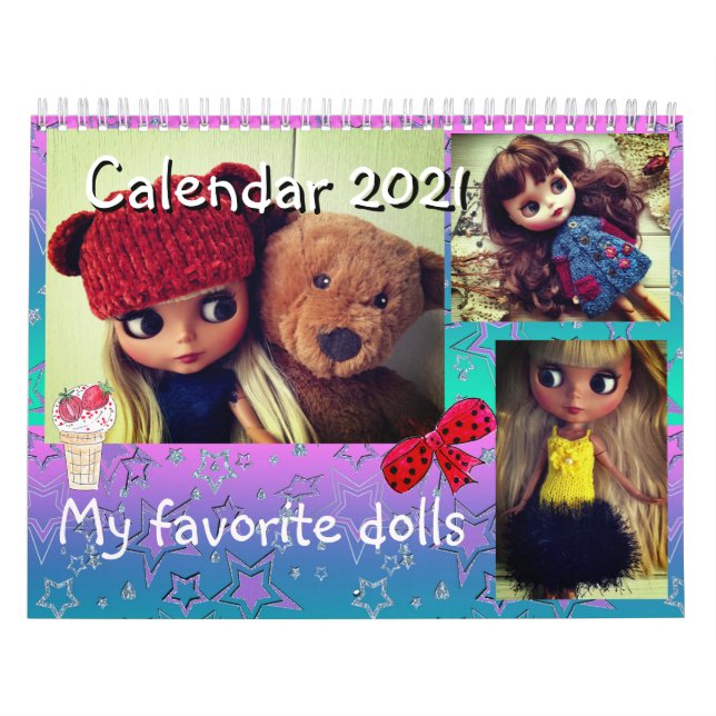 Kalender. Meine Lieblings-Puppen Kalender (Titelbild)