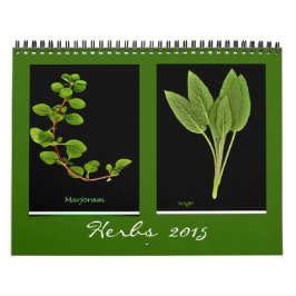 Kalender mit 2015 Kräutern