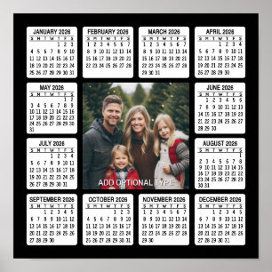 Kalender mit Foto Volljährig anzeigen Moderne Mini Poster